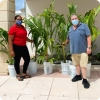 Gardener Donates Plants to Pedro St. James