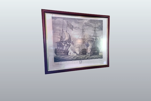 18th Century Three-deck Warships Photograph