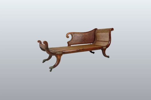 Cane Chaise Lounge Or Daybed